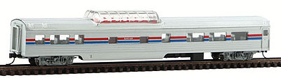 Con-Cor 85 Passenger dome car Amtrak II N Scale Model Train Passenger Car #40229