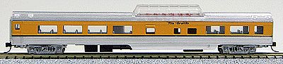 Con-Cor 85 Smooth-Side Mid-Train Dome Denver & Rio N Scale Model Train Passenger Car #40233