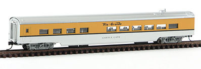 Con-Cor 85 Passenger Diner Car DRGW N Scale Model Train Passenger Car #40283