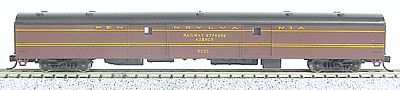 Con-Cor 85 Smooth-Side Full Baggage Pennsylvania Railroad N Scale Model Train Passenger Car #40321