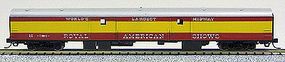 Con-Cor 85' Smooth-Side Full Baggage Royal American Showman N Scale Model Train Passenger Car #40323