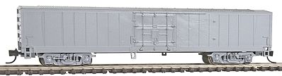 Con-Cor Material Handling Car Express Box Car Undecorated N Scale Model Train Freight Car #40600