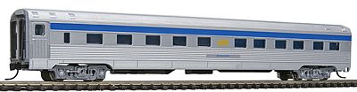 Con-Cor Budd 85 Corrugated-Side 10-6 Sleeper VIA Rail Canada N Scale Model Passenger Car #41288