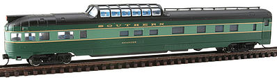 Con-Cor Budd Streamlined Dome/Observation Southern N Scale Model Train Passenger Car #41390