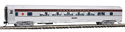Con-Cor Budd 85 Twin-Window Coach Pennsylvania Railroad N Scale Model Passenger Car #41478
