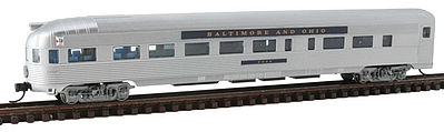 Con-Cor Budd Round End Observation Car Baltimore & Ohio N Scale Model Train Passenger Car #41506