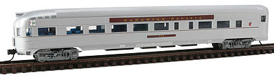 Con-Cor Budd Round End Observation Car Canadian Pacific N Scale Model Train Passenger Car #41510
