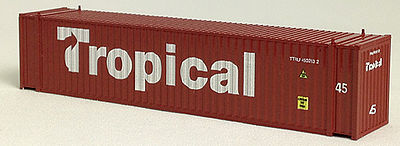 Con-Cor 45 Corrugated Container Tropical N Scale Model Train Freight Car Load #44103