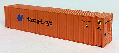 Con-Cor 45 Corrugated Container HAPAG N Scale Model Train Freight Car Load #44113