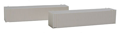 Con-Cor 45 Container Undecorated (2) N Scale Model Train Freight Car Load #444100