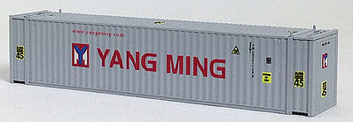 Con-Cor 45 Container Yang Ming #1 (2) N Scale Model Train Freight Car Load #444101