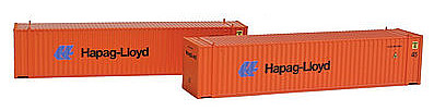 Con-Cor 45 Container Hapag Lloyd (2) N Scale Model Train Freight Car Load #444113