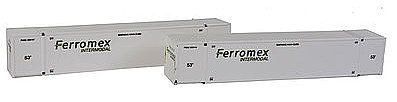 Con-Cor Monon 53 Rivet-Side Container 2-Pack Ferromex Set #2 N Scale Model Freight Car #453034