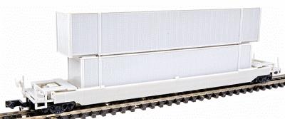 Con-Cor 125-Ton Husky Stack Intermodal Well Car Undecorated N Scale Model Train Freight Car #603100