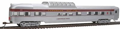 Con-Cor 85 Streamline Dome Observation Canadian Pacific HO Scale Model Train Passenger Car #779