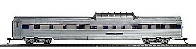 Con-Cor 85 Streamlined Car Budd Vista Dome Amtrak Phase IV HO Scale Model Train Passenger Car #78110