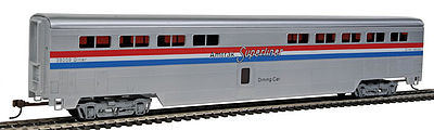 Con-Cor 85 Streamlined Superliner Amtrak Phase III Diner HO Scale Model Train Passenger Car #812