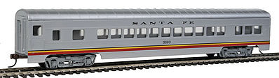 Con-Cor 72 Streamline Coach Santa Fe Valley Flyer HO Scale Model Train Passenger Car #910