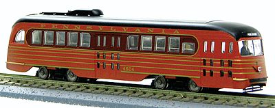 Con-Cor PCC Streetcatr Pennsylvania Railroad Model Train Diesel Locomotive HO Scale #93067