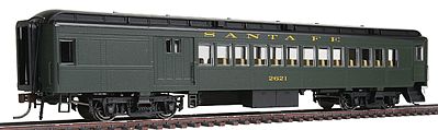 Con-Cor Heavyweight 65 Branchline Combine Santa Fe HO Scale Model Train Passenger Car #94353