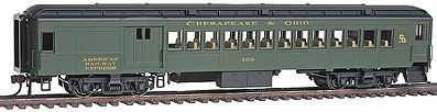 Con-Cor Heavyweight 65' Branchline Combine Chesapeake & Ohio HO Scale ...