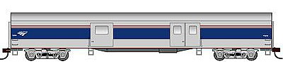 Con-Cor 72 Streamline Smooth-Side Baggage Amtrak HO Scale Model Train Passenger Car #94706