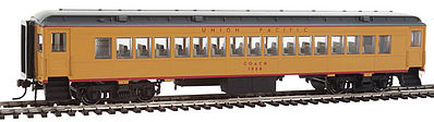 Con-Cor oach Union Pacific #1068 yellow/gray HO Scale Model Train Passenger Car #95020