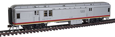 Con-Cor Heavyweight Baggage/Mail ATSF #2 HO Scale Model Train Passenger Car #95101