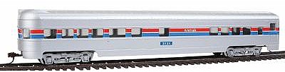 Con-Cor 72 Streamline Observation Amtrak (Phase II) HO Scale Model Train Passenger Car #966