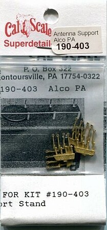 Cal HO Antenna Support System Alco PA