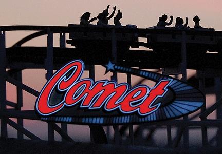 Coaster-Dynamix Comet Rllrcstr Neon Sign - HO-Scale