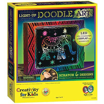 Creativity-for-Kids Light-Up Doodle Art Art And Craft Miscellaneous #6103000