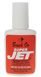 CGM Super Jet(TM) Adhesive - Brush-On 1/2oz CA Super Glue #771