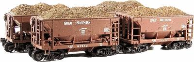 Chooch Iron Ore Fits Walthers 932-4400 Series Ore Cars (4) HO Scale Model Train Freigt Car Load #7212