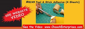 Chooch Adhesive Transfer Tape Model Railroad Scenery Supply #8249