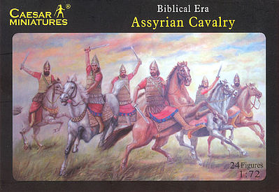 Caesar Biblical Era Assyrian Cavalry (12 Mounted) Plastic Model Fantasy Figure 1/72 Scale #10