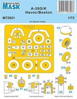 CMK 1/72 CMK A-20G/K Havoc/Boston  MASK