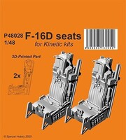 CMK 1/48 CMK F-16D Seats / for Kinetic kits