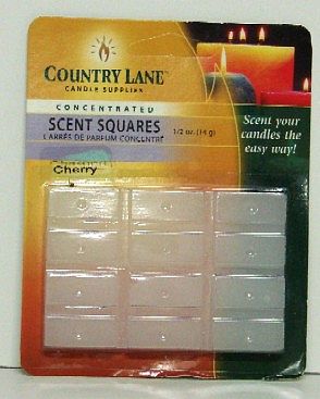 Candle-Making Concentrated Scent Square Cherry 1/2oz. Candle Making Kit #70702