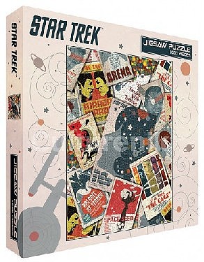 Culturenik Star Trek- Convention Tickets Collage Puzzle (1000pc)
