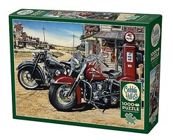 Cobble-Hill Two for the Road (Vintage Motorcycles) Puzzle (1000pc)