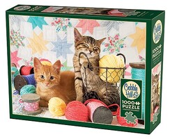 Cobble-Hill Balls of Fluff (Cats) Puzzle (1000pc)