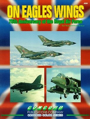 Concord On Eagles Wings 75th RAF (D) Military History Book #4008