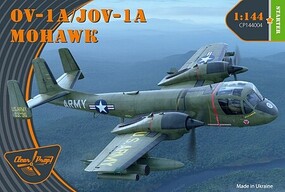 Clear-Prop OV1A/JOV1A Mohawk US Army Aircraft Plastic Model Airplane Kit 1/144 Scale #144004
