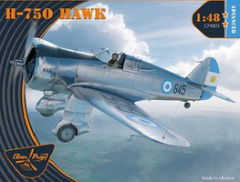 Clear-Prop H750 Hawk Fighter (Advanced) Plastic Model Airplane Kit 1/48 Scale #4803