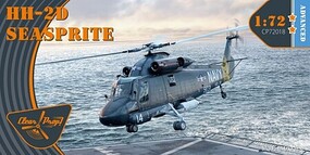 Clear-Prop HH2D Seasprite USN Helicopter (Advanced) Plastic Model Helicopter Kit 1/72 Scale #72018