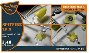 Clear-Prop 1/48 Clear Prop Spitfire Tr.9 double-sided painting mask (Airfix)
