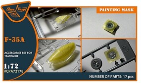 Clear-Prop 1/72 Clear Prop F-35A painting mask (Tamiya)