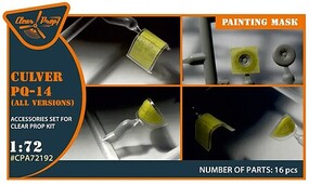 Clear-Prop 1/72 Clear Prop Culver PQ-14 (all versions) painting mask (CP)