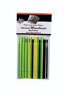 Creations Assorted Microbrush Applicators (40 Count) Hobby and Model Paint Brush #1400